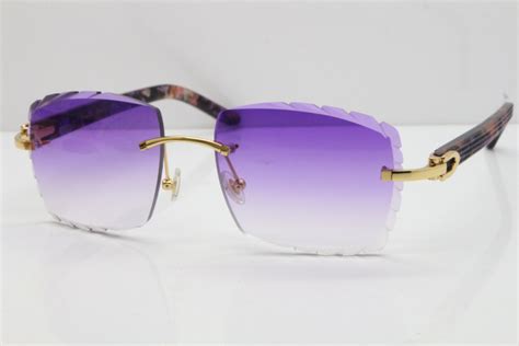 cartier glasses purple.